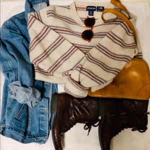 Vintage 100% Shetland wool sweater